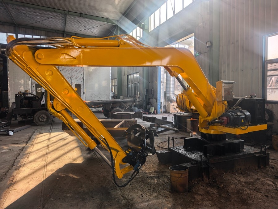 挖抓船吊固定吊車載吊總成定制